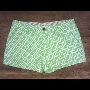 Green Chino Shorts